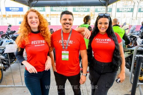 Operação da BlueTie no Festival Interlagos