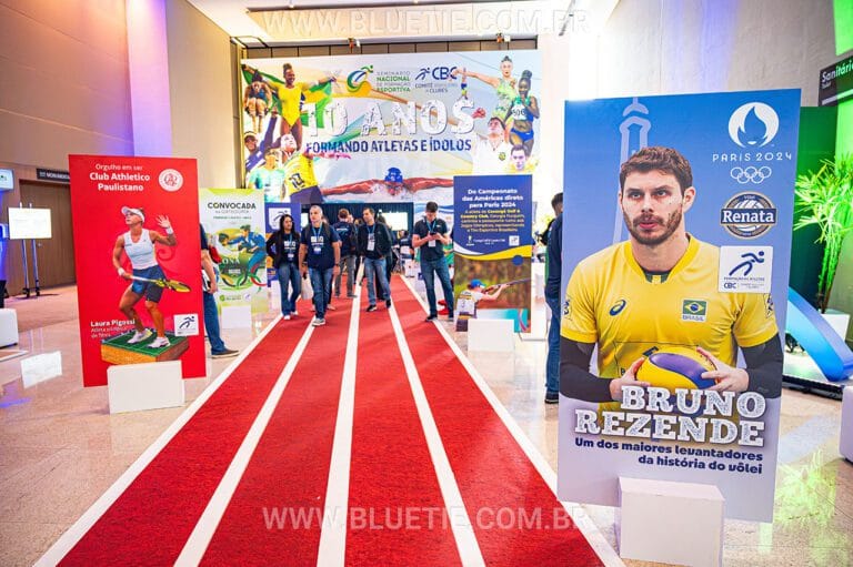 Equipe de fotografia e filmagem da BlueTie em um evento