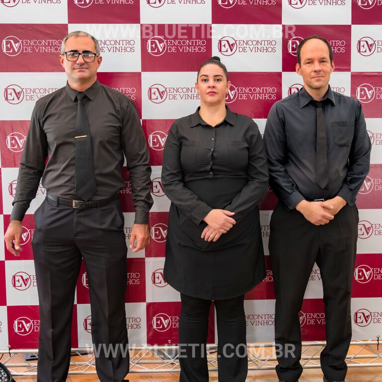 Garçom da BlueTie em um evento