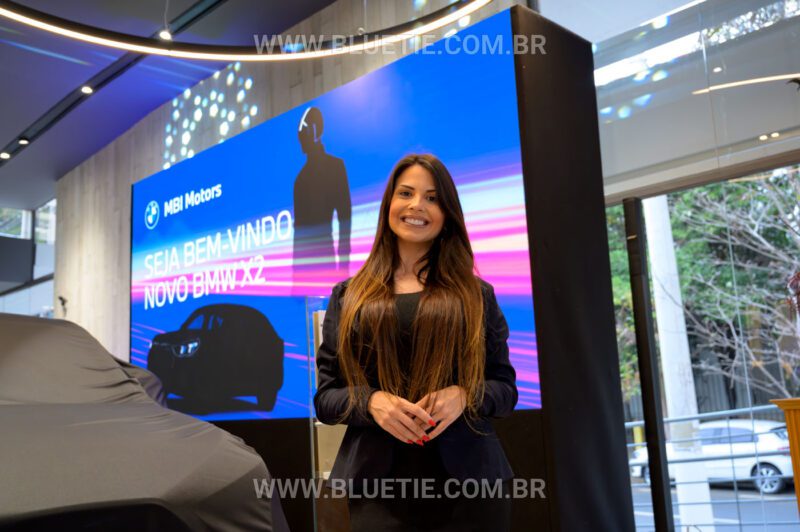 Operação da BlueTie em evento de lançamento automotivo em Campinas