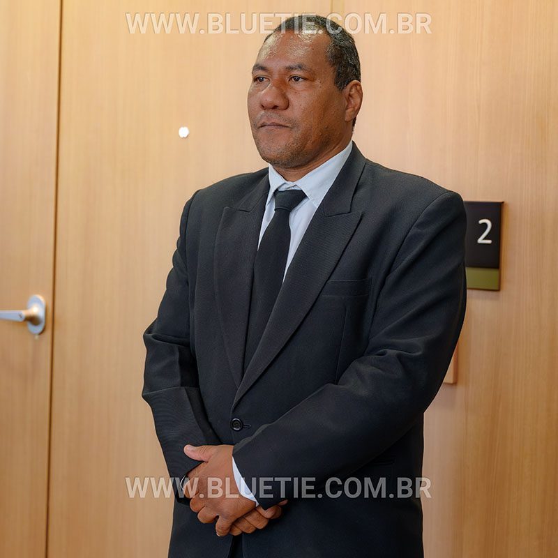 Segurança para evento no Royal Palm Hall, em Campinas, com profissional BlueTie de terno