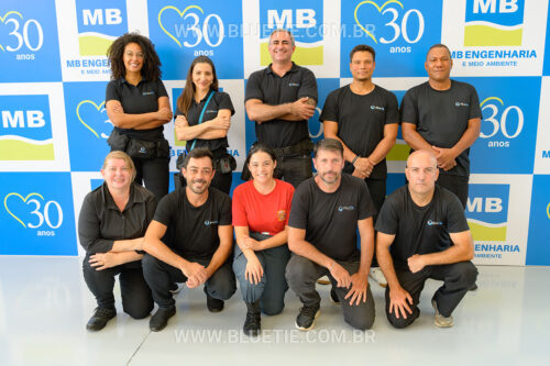 Produção de evento corporativo da MB Engenharia pela BlueTie