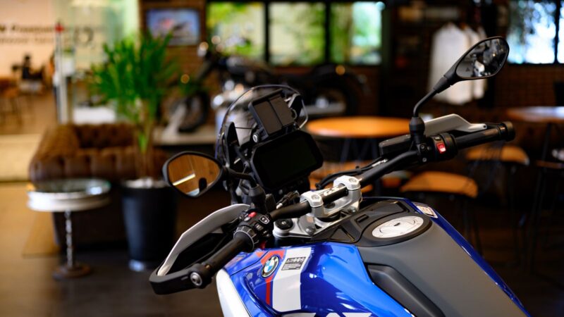 Lançamento da BMW R 1300 GS na concessionária Carolina Florence, Campinas, operação BlueTie