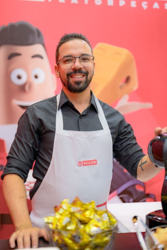 Profissional da BlueTie em um evento corporativo