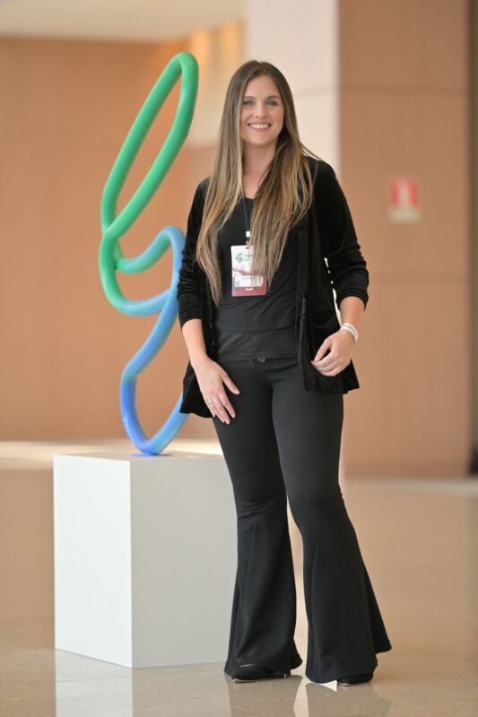 Profissional da BlueTie em um evento corporativo