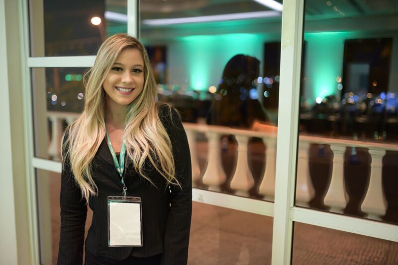 Profissionais da BlueTie em ação em um evento