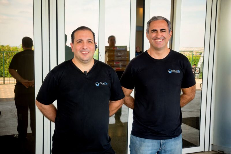 Profissional da BlueTie em um evento corporativo