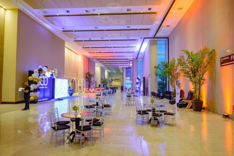 Equipe de fotografia e filmagem da BlueTie em um evento