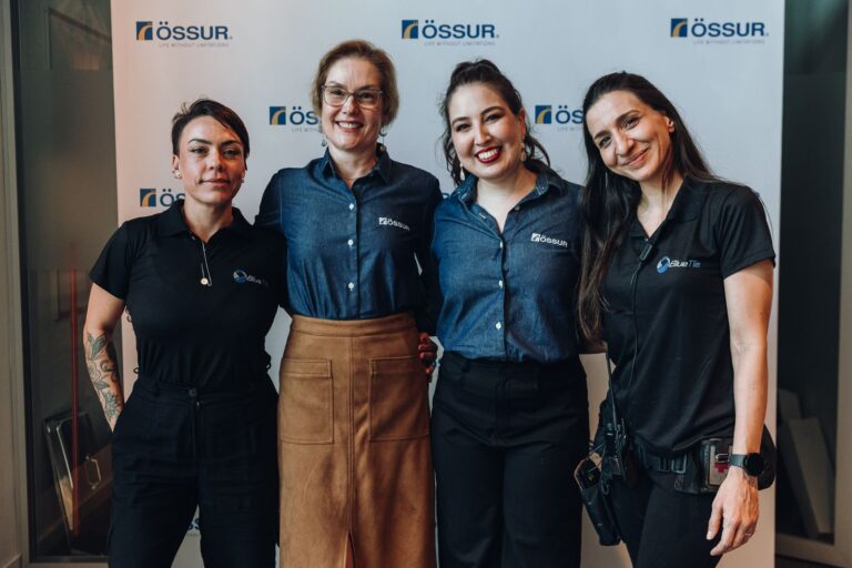 Equipe de fotografia e filmagem da BlueTie em um evento