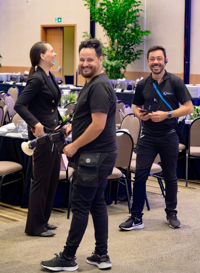 Produtor e coordenador de eventos da BlueTie