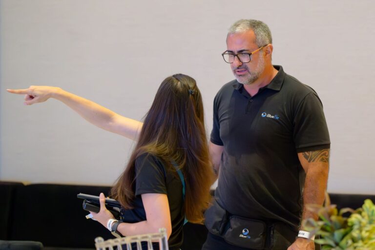 Produtor e coordenador de eventos da BlueTie