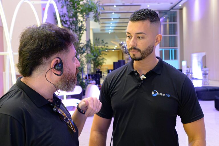 Produtor e coordenador de eventos da BlueTie