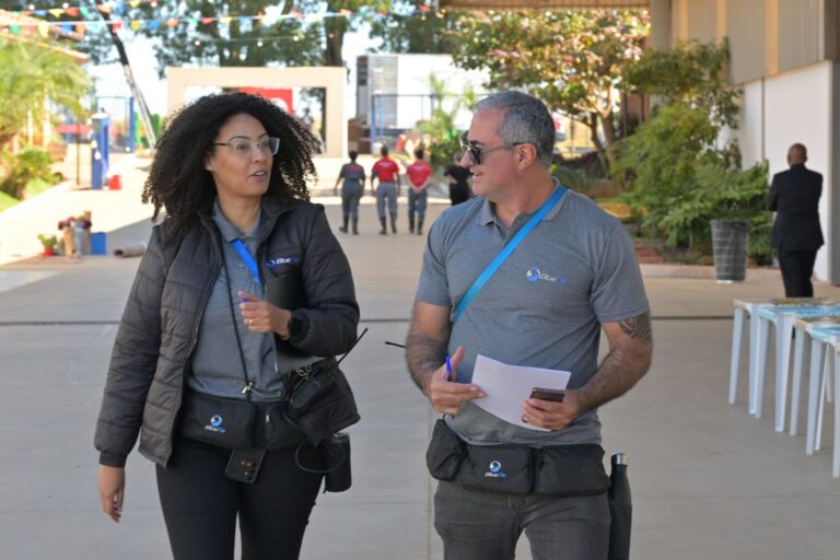 Produtor e coordenador de eventos da BlueTie