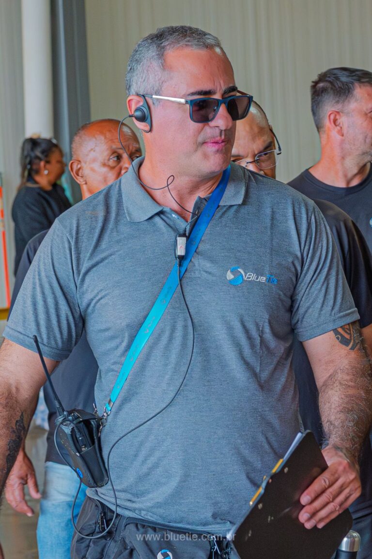 Produtor e coordenador de eventos da BlueTie