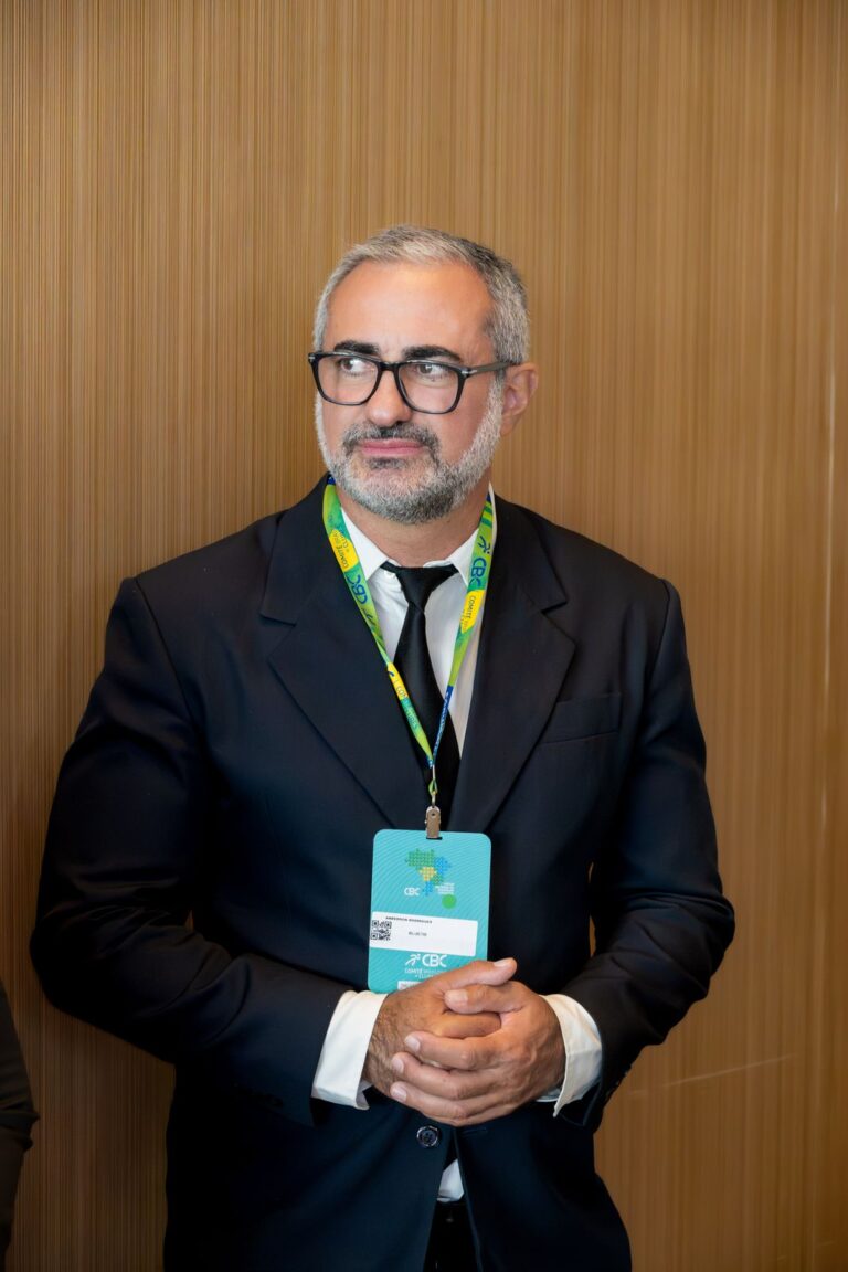 Controlador de acesso da BlueTie em evento corporativo