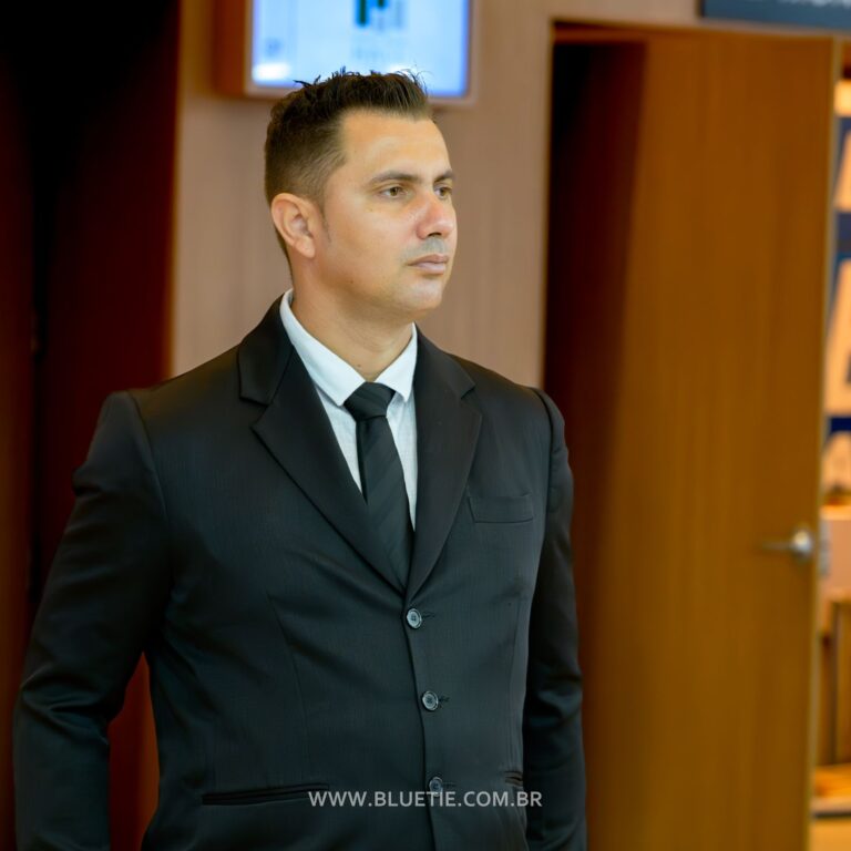 Controladores de acesso da BlueTie posicionados em um evento