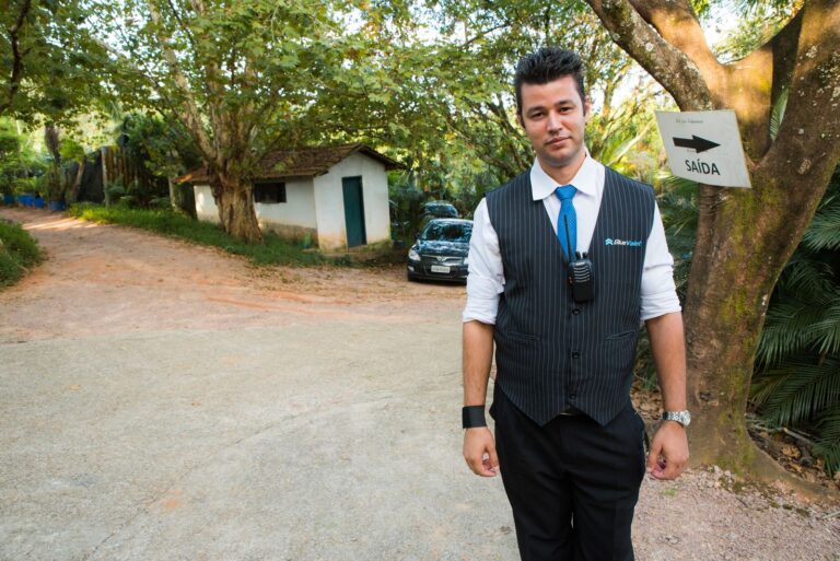 Manobrista (valet) da BlueTie em um evento